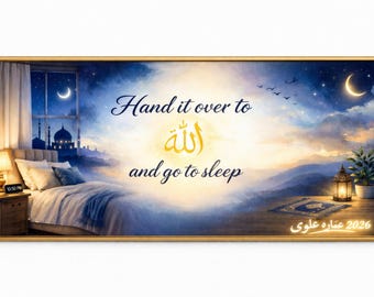 Hand it over to Allah