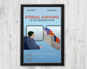 Eternal Sunshine of the Spotless Mind Poster/Jim Carrey/Kate Winslet/Movie Poster