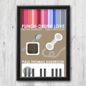 Punch Drunk Love Movie Poster/Paul Thomas Anderson/Adam Sandler/11x17