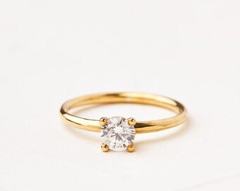 Half a carat diamond ring Crocus Ring