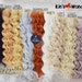 Buy 2 Get 1 Free! Synthetic Doll Hair Weft Loose Wavy BJD Blythe Monster High barbie OOAK Waldorf Blythe rerooting hair
