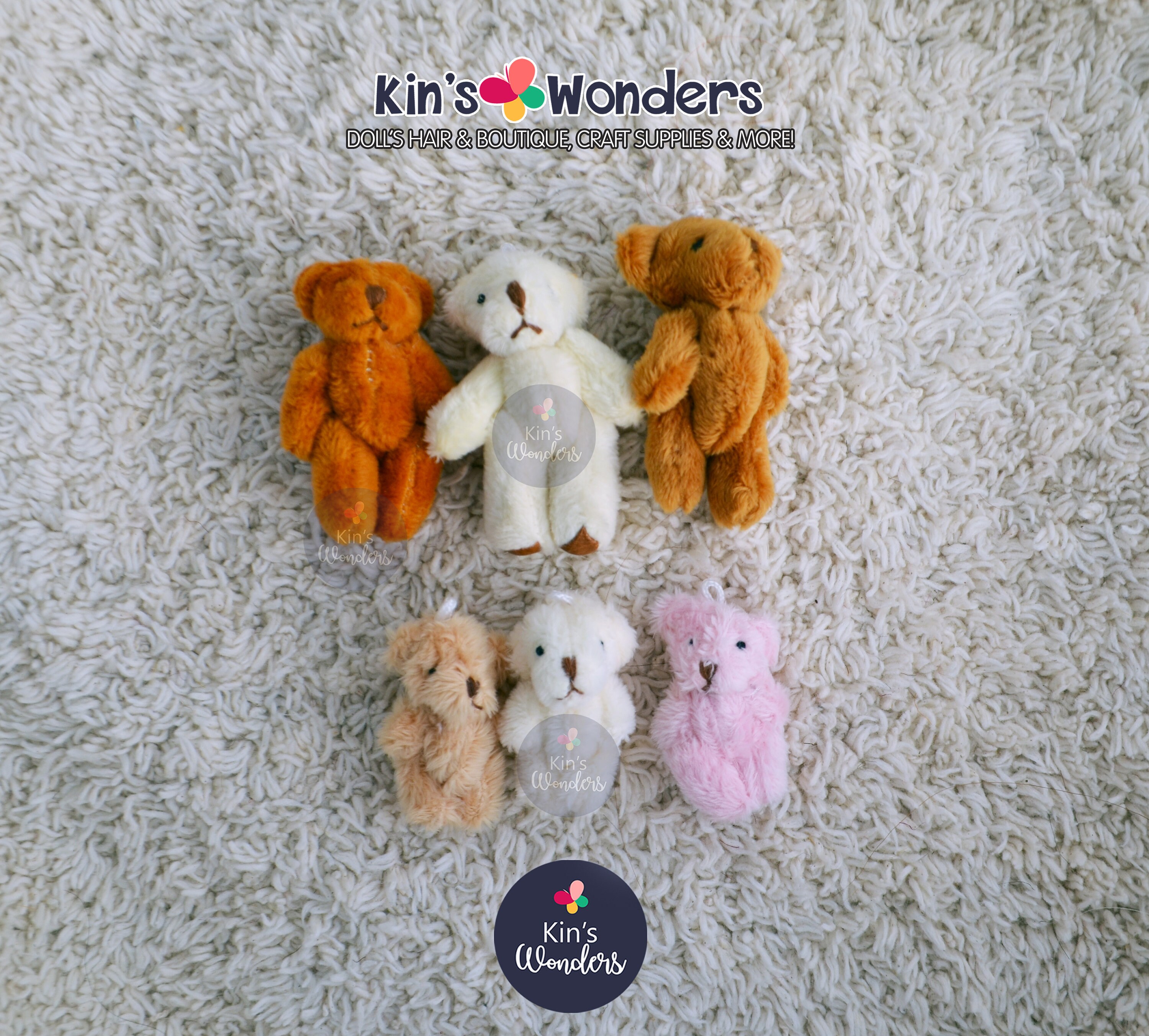 テディベア本⭐︎Enchanting Miniature Teddy Bears How to Make Enchanting Miniature Teddy Bears: Kesling