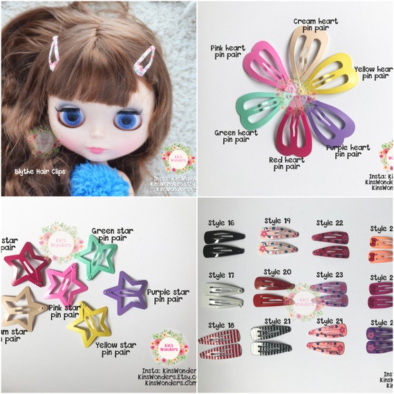 doll hair clips