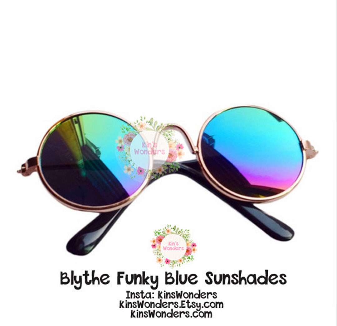 Glasses for Blythe American Girl Sunglasses Sunshades Black Etsy