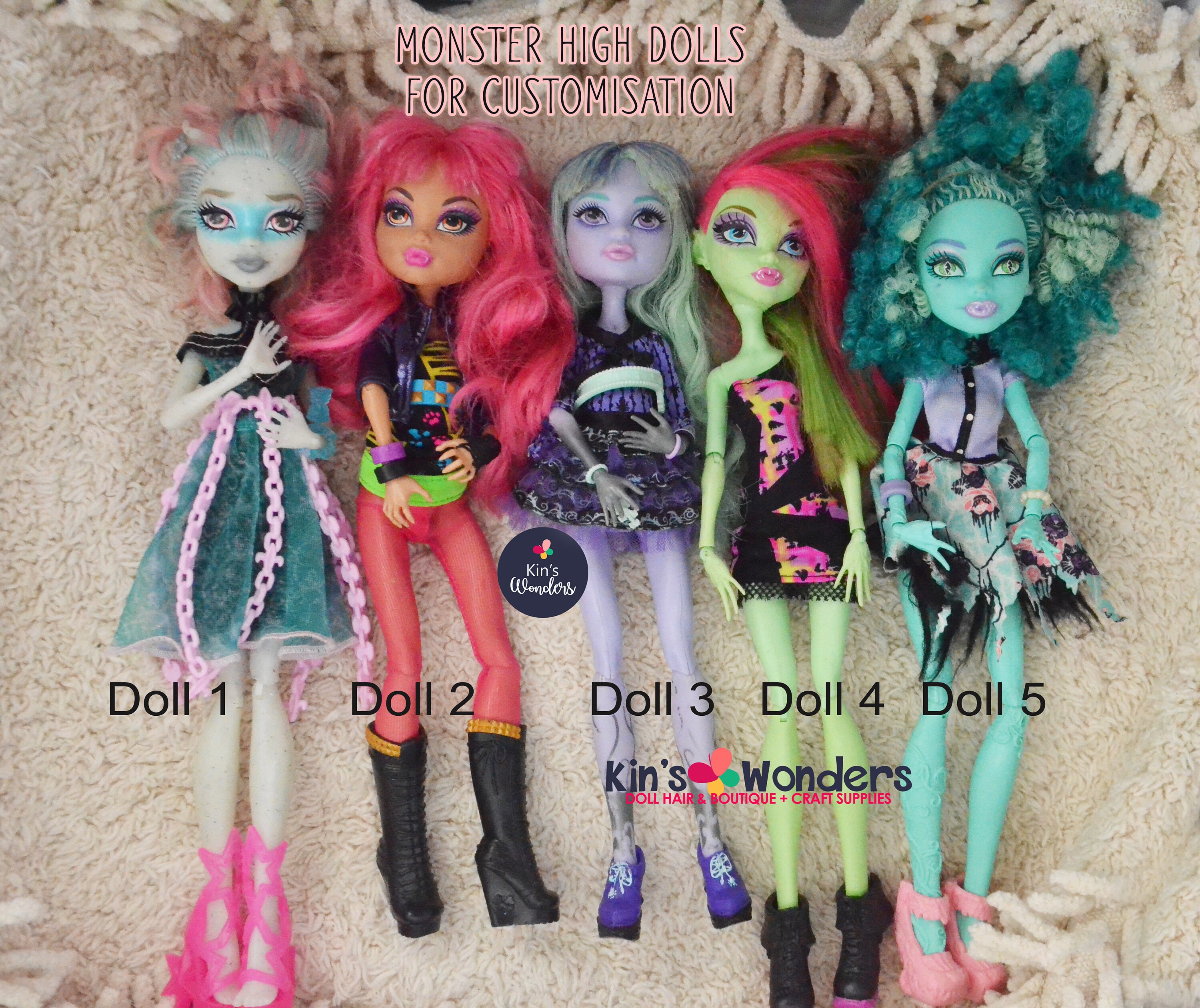 Monster High Nude Repaint Doll for your designing pleasure InvVENA