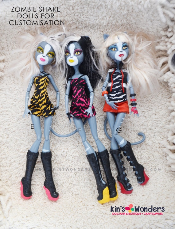 blank monster high dolls