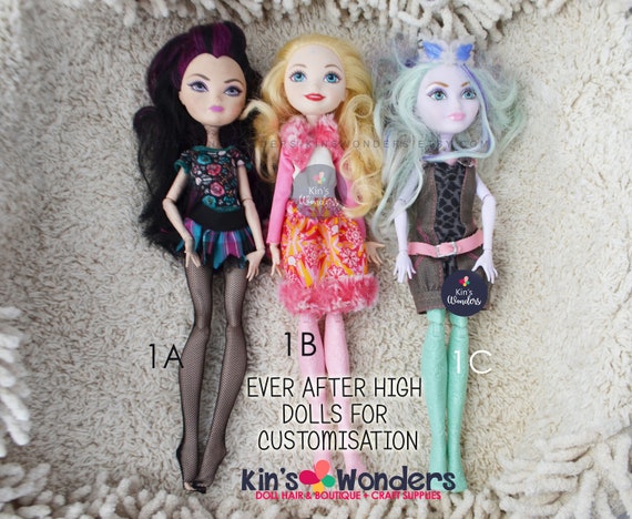 EVER AFTER HIGH DOLL BASIC RAVEN QUEEN NUDE BODY ONLY FOR REPLACEMENT OR OOAK
