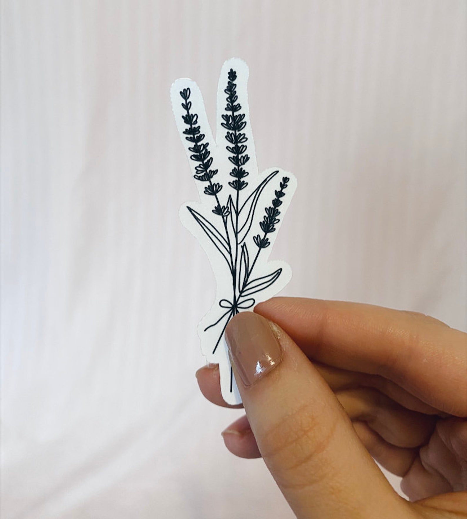 Lavender Sticker Etsy