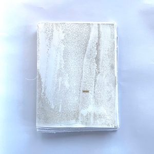 Every Whisper Painted Soul Stitched Handmade Sketchbook-Journal Art Notebook made from Sketchbook Paper