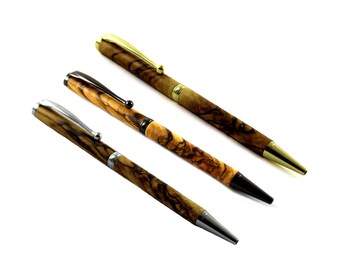 wooden pens etsy