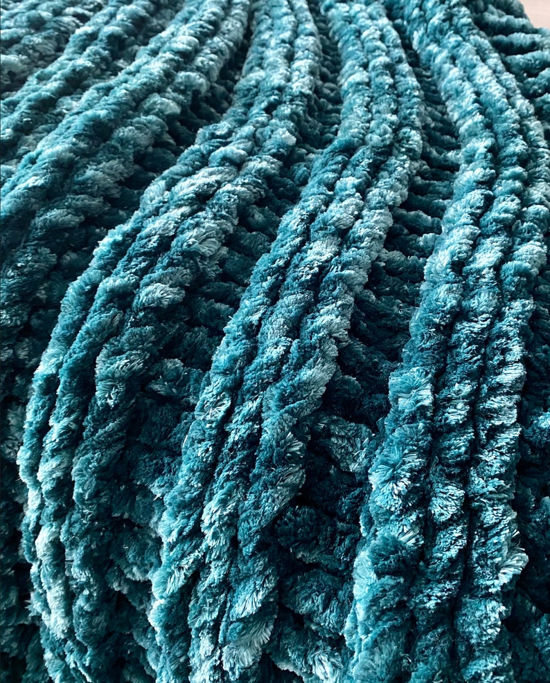 Handmade Crochet Striped Weighted Blanket Etsy