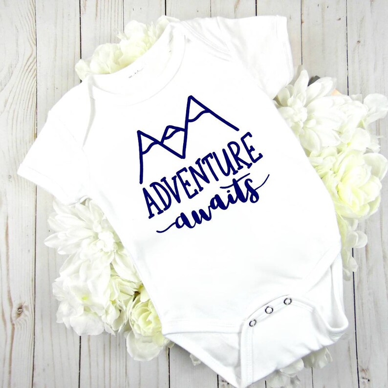 adventure awaits onesie