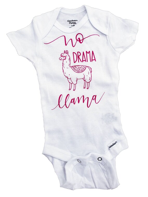 no drama llama onesie