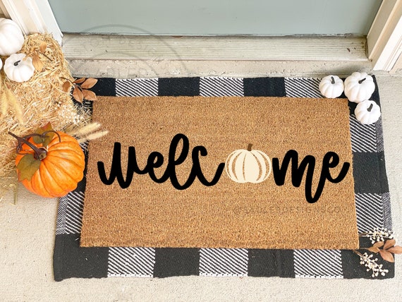  Fall Door Mats Welcome Mats Outdoor, Woven Fall