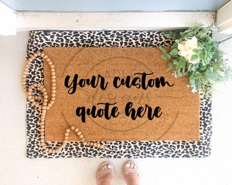 Custom Welcome Mat | Design Your Own Doormat | Personalized Doormat | Personalized Gifts