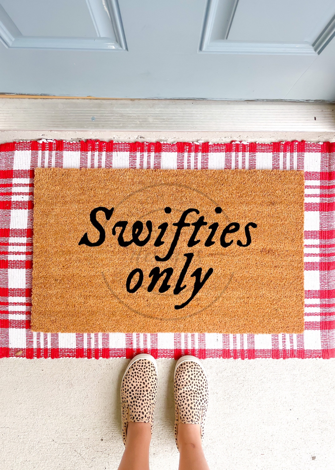 Swifties Only Doormat Taylor Swift Doormat Swiftie Doormat Gifts for