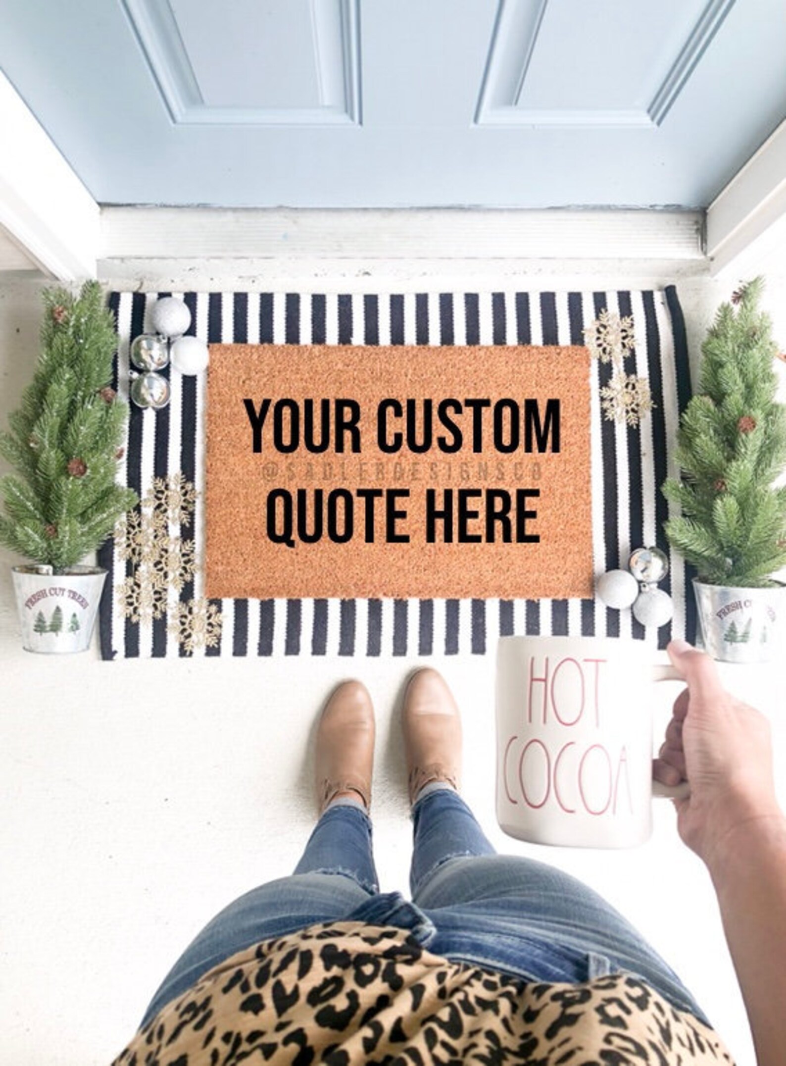 Custom Mat Design Your Own Doormat Personalized Etsy