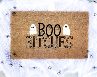 Boo Bitches Doormat | Fall Doormat | Fall Decor | Halloween Welcome Mat | Halloween Doormat