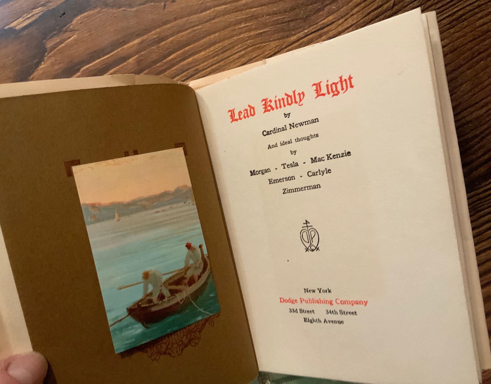 LEAD KINDLY LIGHT Cardinal Newman and Ideal Thoughts by Etsy