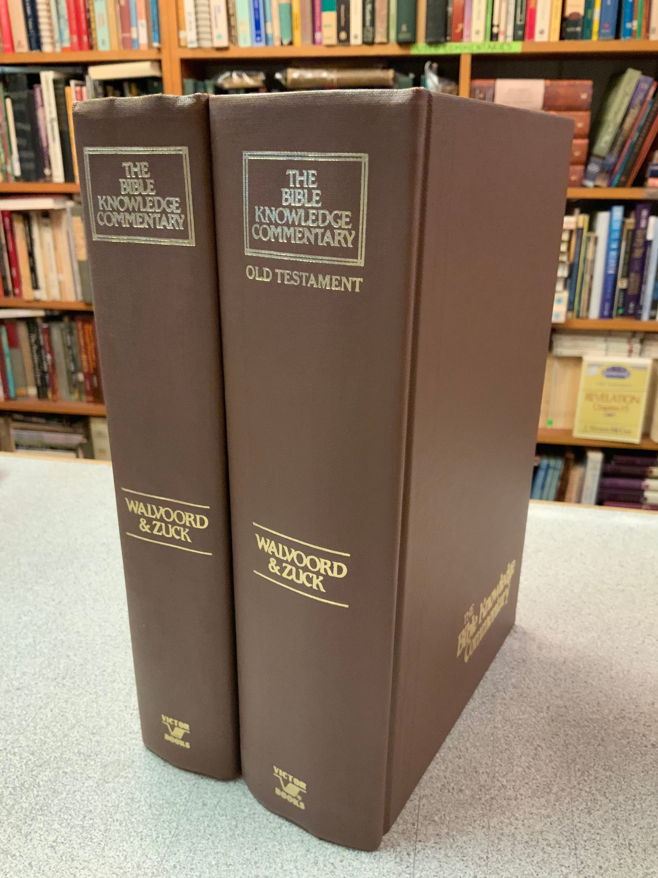 WALVOORD ZUCK Bible Knowledge Commentary Set - Old & New