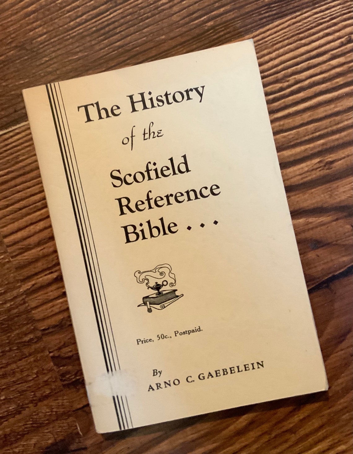 SCOFIELD BIBLE the History of by Arno Gaebelein 1943 Etsy