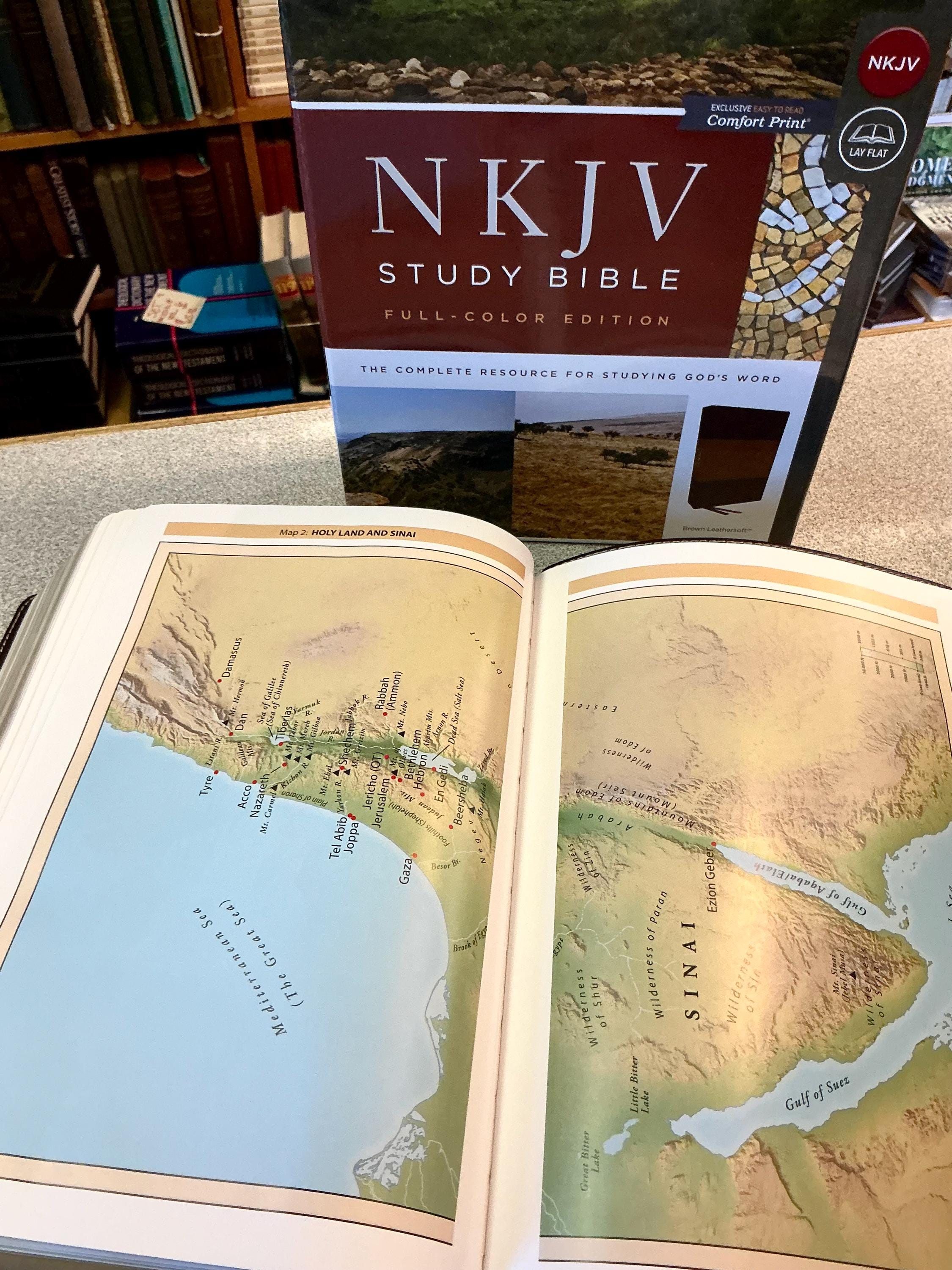 Personalized NKJV Study Bible - New King James - Full Color Edition ...