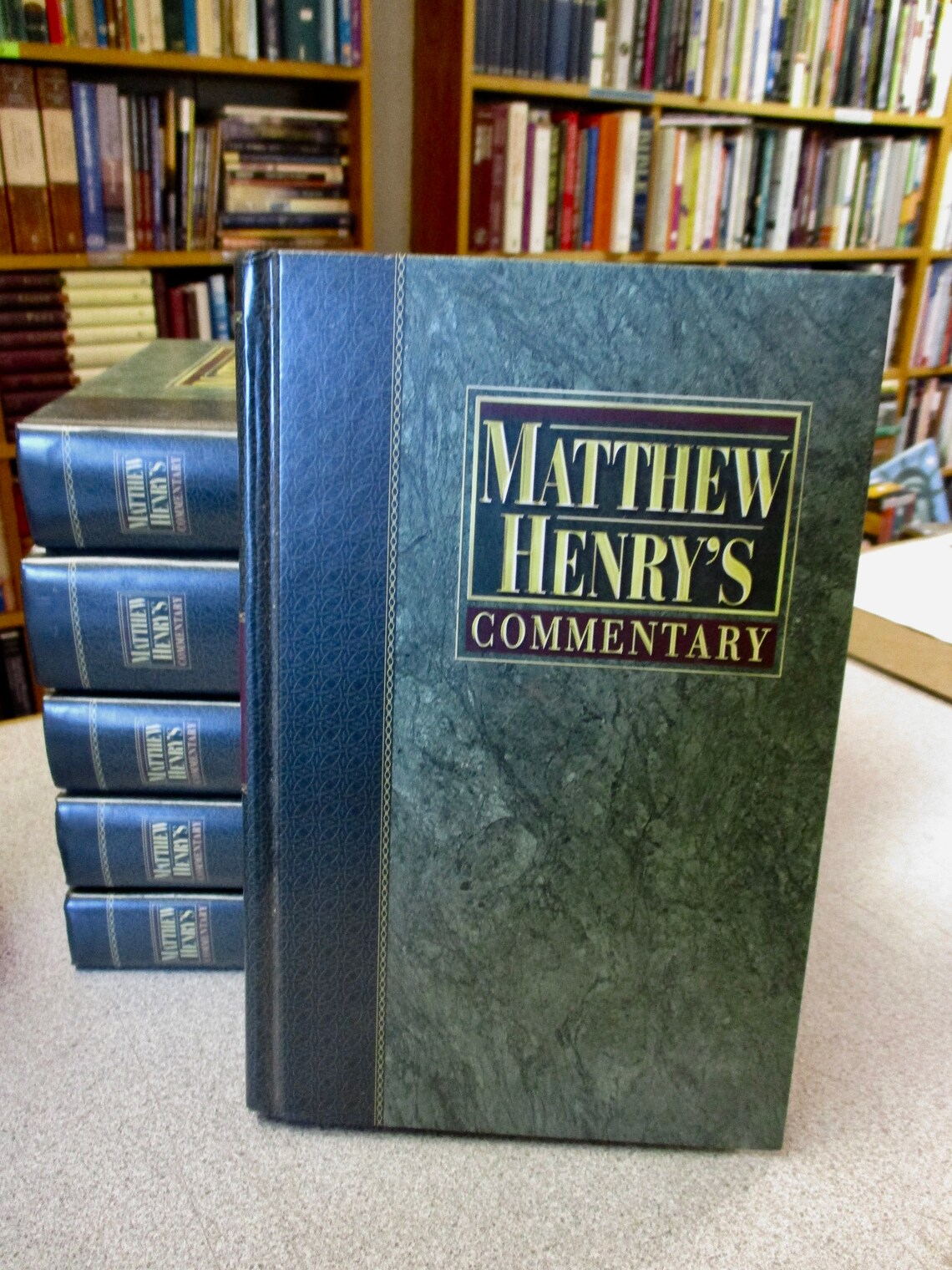 MATTHEW HENRY Commentary Set 6 Volumes Bible Commentaries Etsy