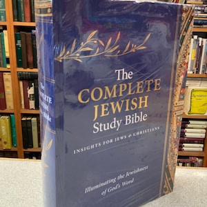 The Complete Jewish Study Bible - Old and New Testament - Insights For Jews and Christians -  Messianic Jewish Pub. - Hc - Christian Gifts