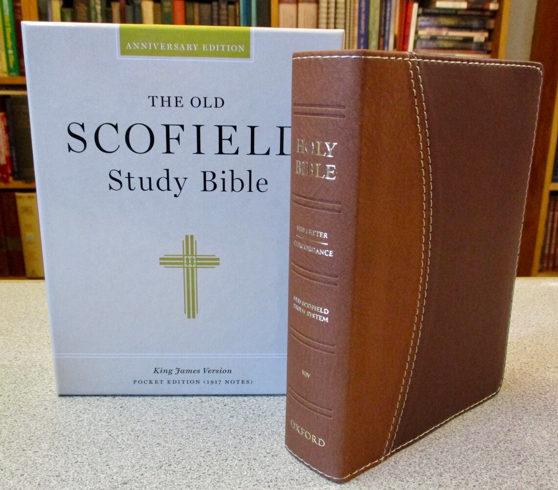 Personalized KJV SCOFIELD Study Bible POCKET Size Black Etsy