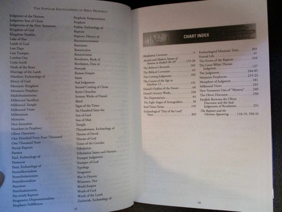 Tim Lahaye Bible Prophecy Chart