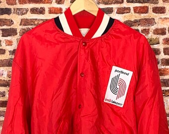 vintage trail blazers jacket