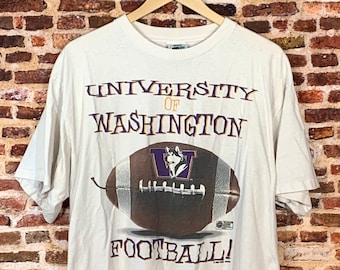 Vintage Washington Huskies Football 1999 Holiday Bowl Men/'s XL Tee Shirt Rare made by Logo Athletic