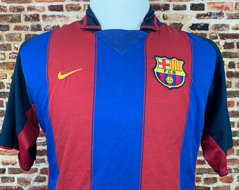 fc barcelona retro jersey