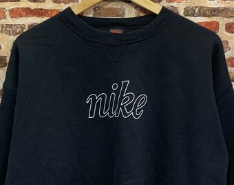 nike rare 90s embroidered sweatshirt