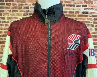 vintage trail blazers jacket