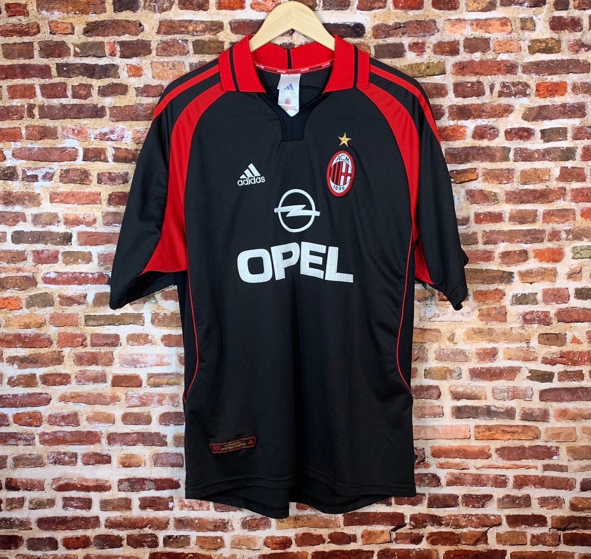 Vintage AC MILAN Men's XL 2000/01 Alternate Soccer Jersey | Etsy