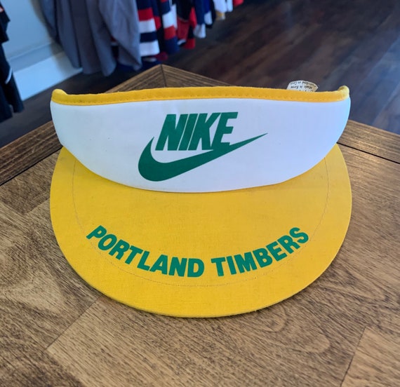 Vintage 70's Nike PORTLAND TIMBERS Visor RARE