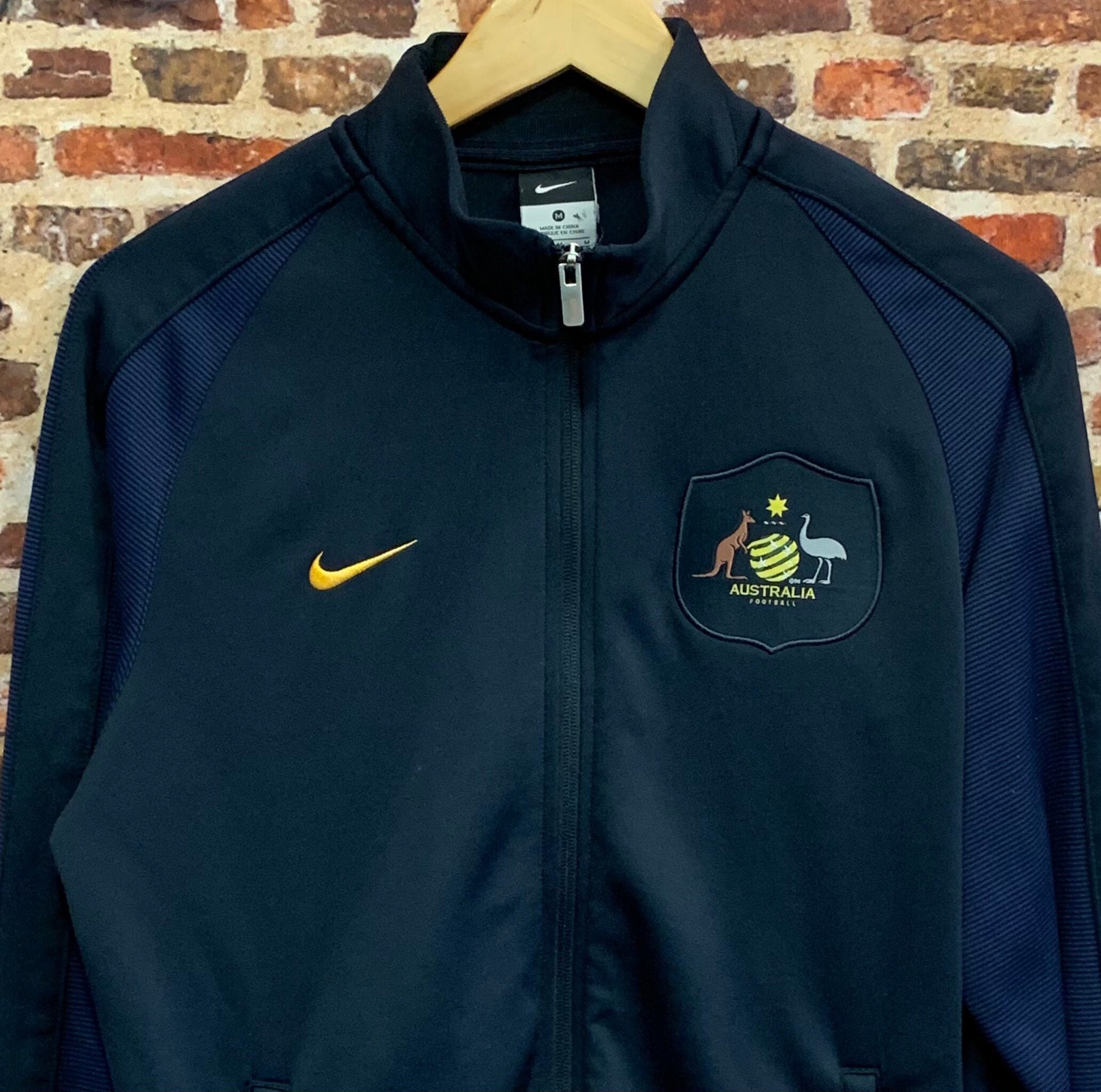 Australia Soccer Team Men's Medium Full Zip Track Jacket Etsy
