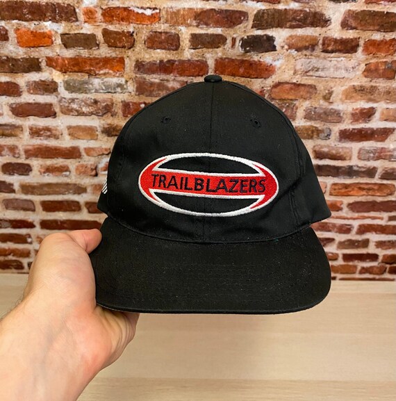 Vintage 90s PORTLAND TRAIL BLAZERS SnapBack Hat Ra