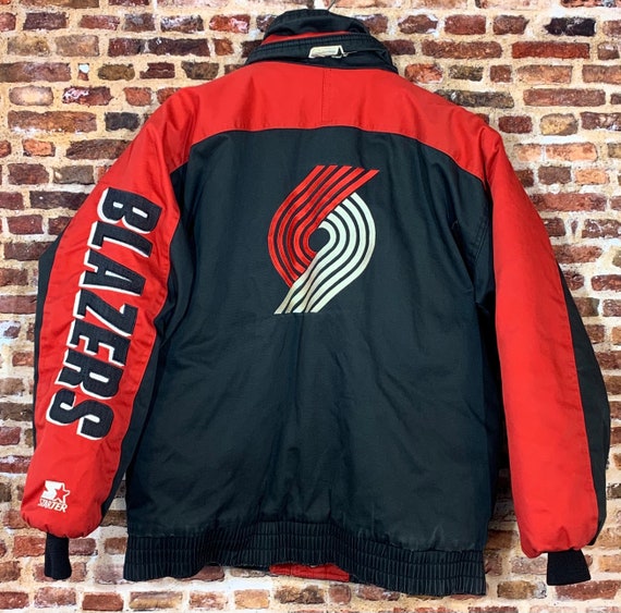 vintage trail blazers jacket