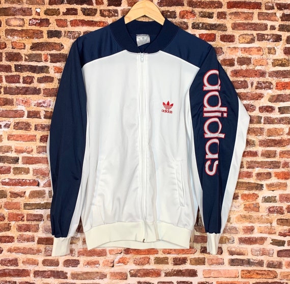 80s adidas track jacket