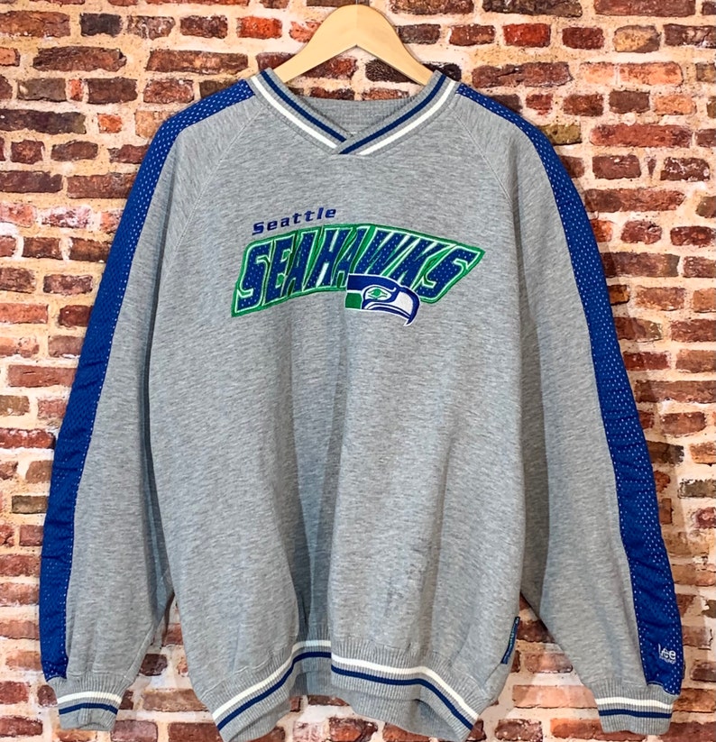 seahawks embroidered sweatshirt