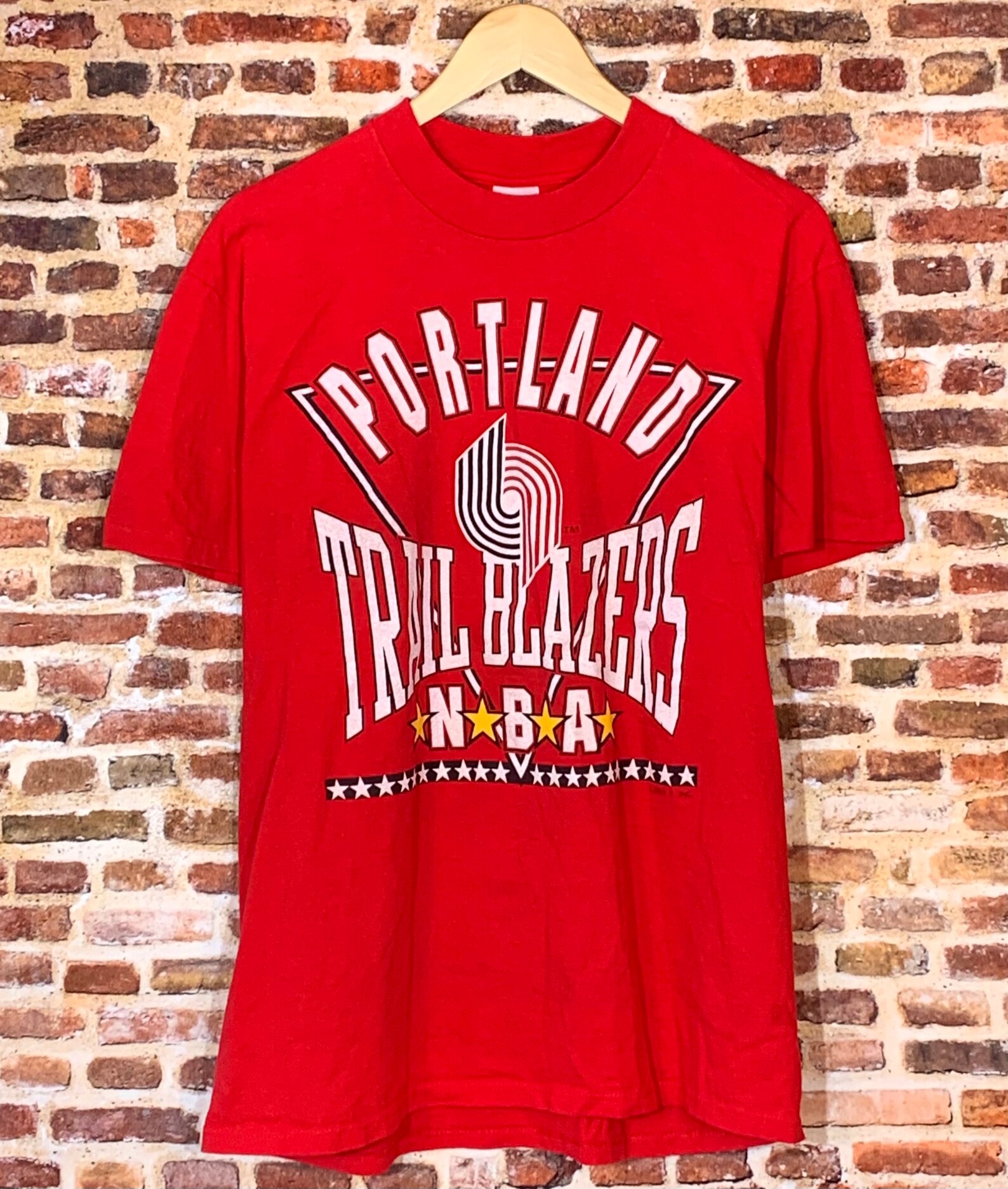 Vintage Portland Trail Blazers Men's Large Graphic Tee | Etsy