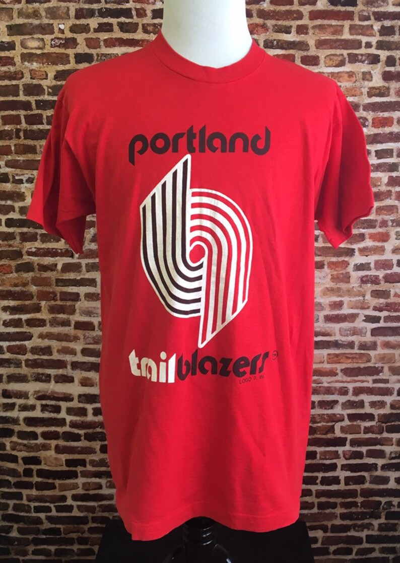 portland trail blazers vintage shirt
