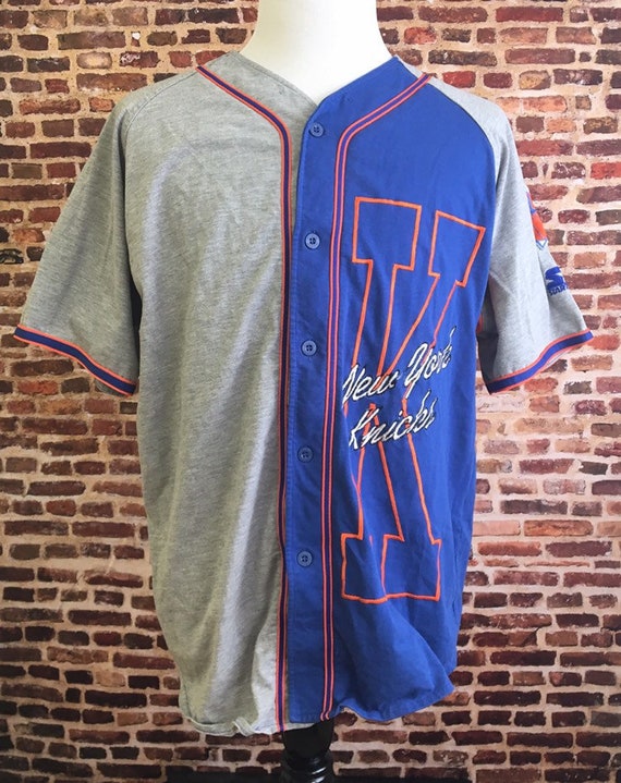 knicks baseball jersey