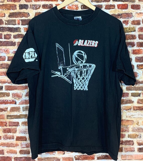 vintage trail blazers shirt