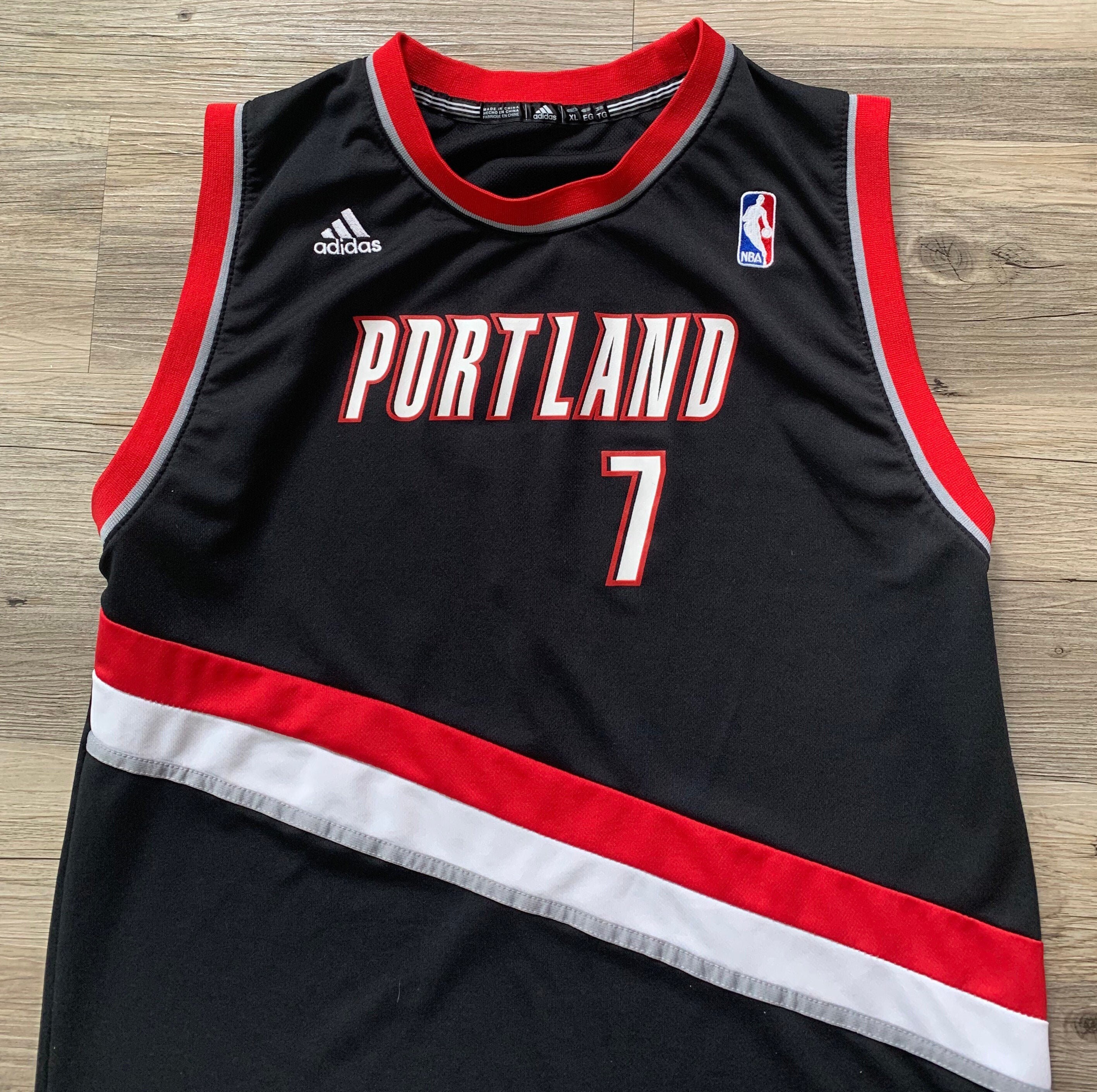 portland trail blazers retro jersey