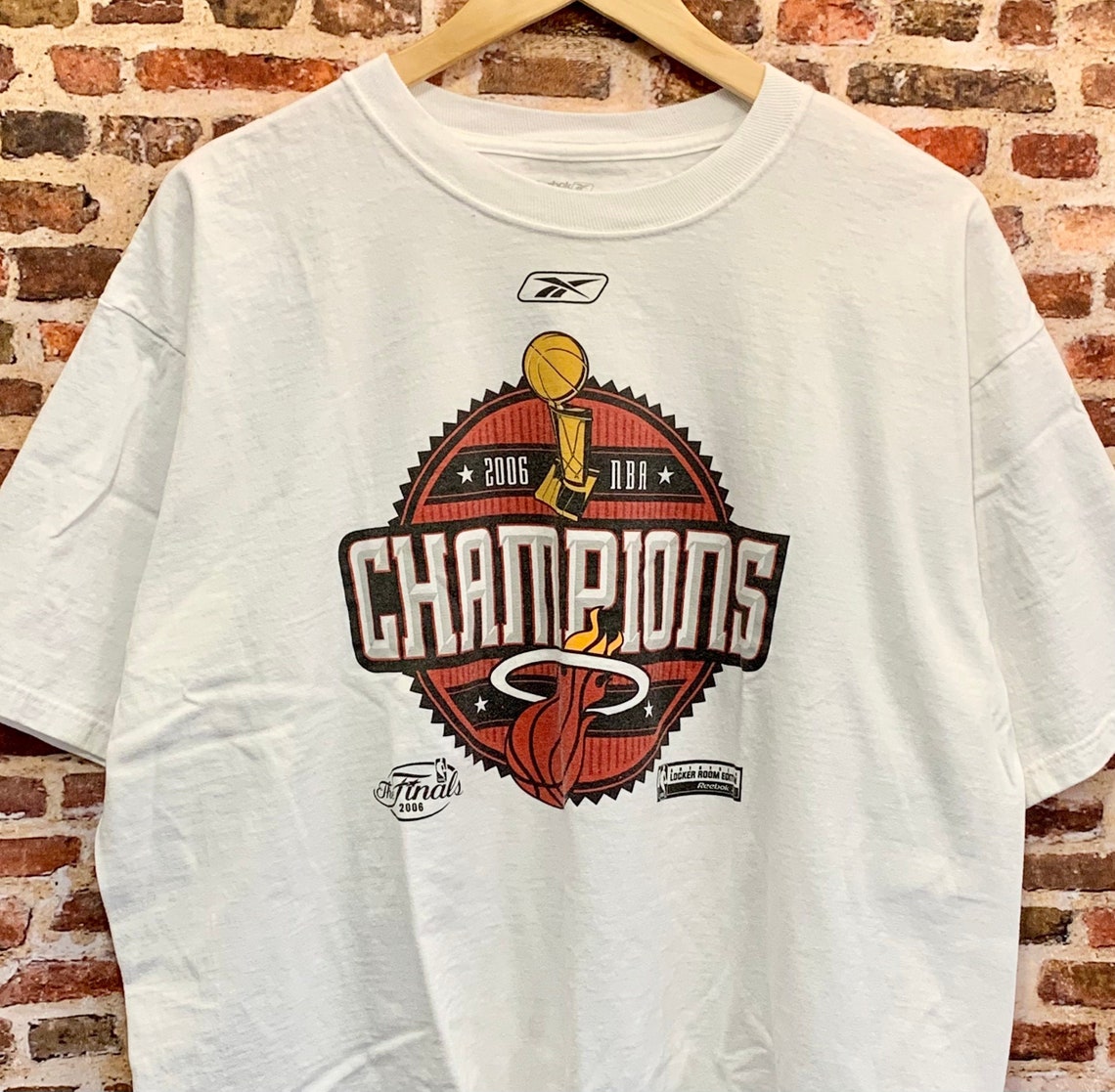 Vintage Miami Heat 2006 NBA Champions Mens XL Tee Shirt made | Etsy