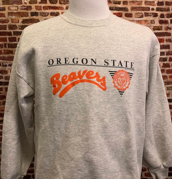 Vintage 90's Oregon State Beavers Men's Large Crew