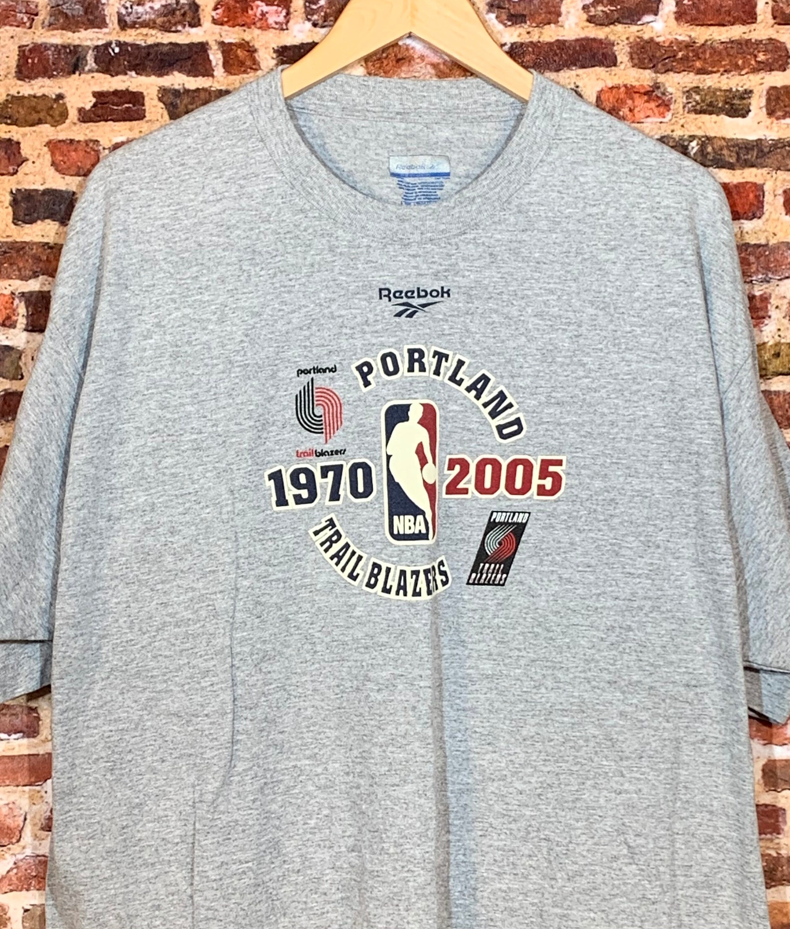 Vintage Portland Trail Blazers 35th Anniversary Mens XL Tee | Etsy